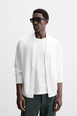 100% HEMP CARDIGAN - Zara фото 4