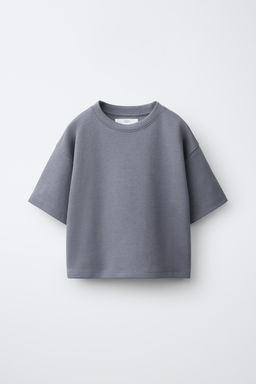 CAMISETA LISA INTERLOCK / Azul