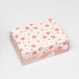 Цена за 5 шт. Коробка складная, с окном С любовью 21 х 15 х 7 см - UPAK LAND фото 5