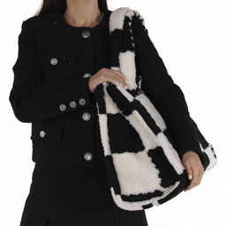 Сумка 2318S white black S-Style