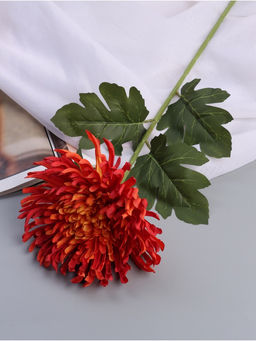 Цветы искусственные «Хризантема леди элит», 67×16 см, оранжевые