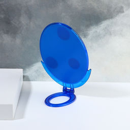 Зеркало настольное, овальное, настенное, 14×29 см, (12.5×16.5 см), МИКС