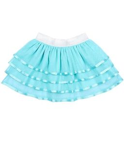 CRB wear/CAK 7604 Юбка для девочки, бирюзовый/Ex.Cherubino