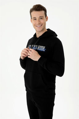 Мужской черный свитшот - U.s. polo assn фото 10