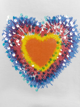 ACOOLA / Футболка детская для девочек Salvia белый  фото 4