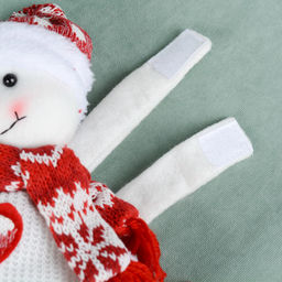 Держатель для штор Снеговик 14*5*40 см / B106 /уп 100/ на липучках - Галеонтрейд фото 6