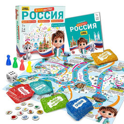 Настольная игра-викторина «Россия. Я люблю свою страну» 03384