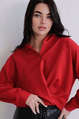 Рубашка удлинённая свободного силуэта - Martichelli фото 28