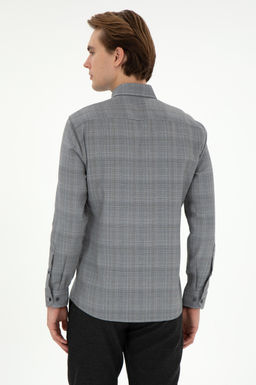 Мужская черная рубашка с длинным рукавом Неожиданная скидка в корзине - U.s. polo assn фото 5