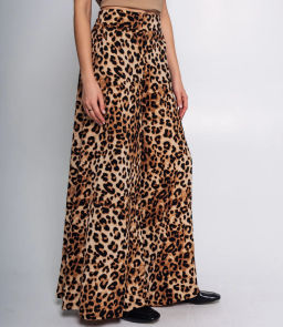 Брюки #ОБШ1333-5, бежевый,коричневый