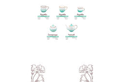 Салатник 14*14*5,5 см 500 мл Кантри бирюзовый - Elan gallery фото 6