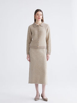 G?mlek Yaka Kad?n Triko H?rka