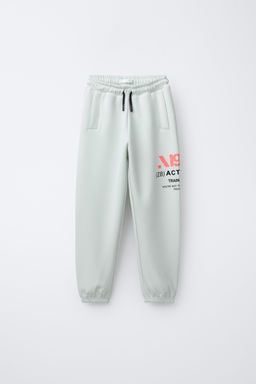 PANTAL?N JOGGER SPORTY / Menta