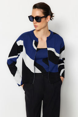 Saks Desenli 2li Bluz-H?rka Triko H?rka TWOAW23HI00223