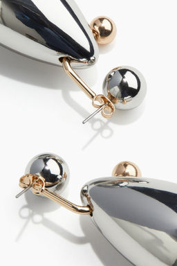 Pendientes statement delante/detras - H&m фото 3