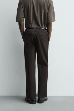 REGULAR FIT CHINO TROUSERS - Zara фото 3