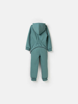 Комбинезон-косуха с капюшоном и клапаном Море утепленный - Bungly фото 7