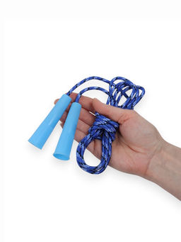 Цена за 10 шт. Скакалка детская, 2.2 м, регулируемая, нейлоновый трос, цвет МИКС