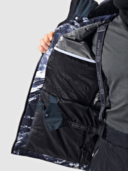 Мужская зимняя горнолыжная куртка Evil Wolf 68611_3 Серый