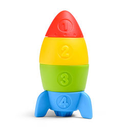 Пирамидка "Яркая ракета" в коробке