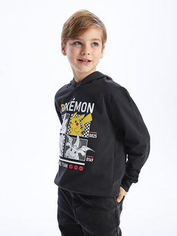 Pokemon Bask?l? Erkek ?ocuk Hoodie