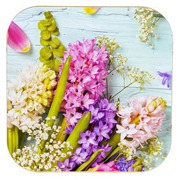 Подставка под горячее "Первоцветы" 18х18см (Россия)