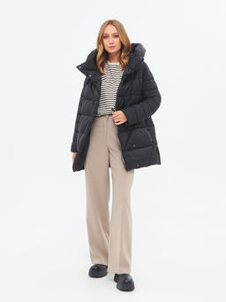 Пальто зимнее LFW490SN.19B.BLACK - Lab fashion фото 5