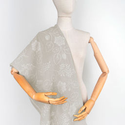 Полотенце 24С94-ШР/у. 50*120 "Белые цветы" цв. 1 рис. 179