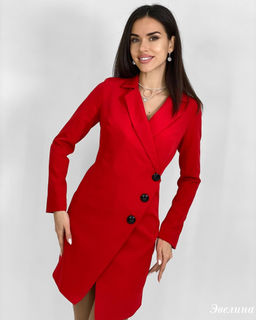 Платье Эвелина (красный) - Nadi bordo фото 3