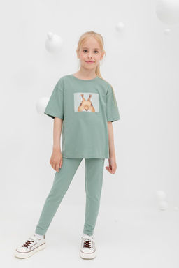 Crockid _ КР 4074/полынь к403 бриджи для дев  фото 2