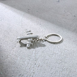 Цена за 2 шт. Брелок для ключей металлический «23 февраля», 10×4 см