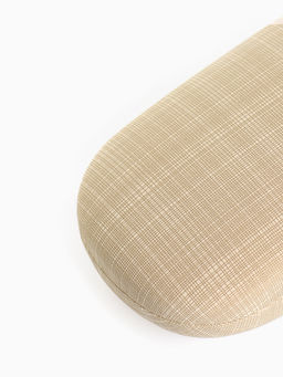 Футляр для очков на хлопушке, размер 16×6×3 см, бежевый