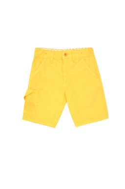 Шафрановые тканые шорты для мальчика