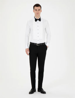 Beyaz Slim Fit Smokin G_mlek - Pierre cardin фото 4