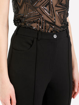 Брюки клёш трикотажные - Stilla фото 5