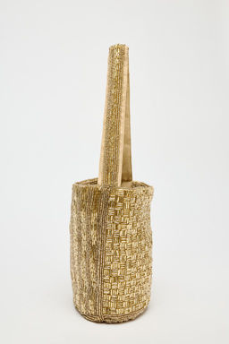 SEQUINNED MINI BUCKET BAG - Zara фото 4