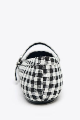 CHECK MARY JANES - Zara фото 11