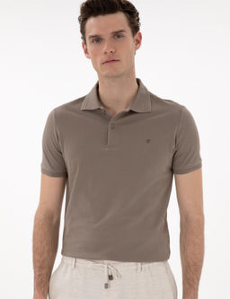 Koyu Vizon Slim Fit Basic Ti__rt - Pierre cardin фото 3