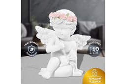 Статуэтка 9*7*10,5 см Ангелочек с бантом - Elan gallery фото 4
