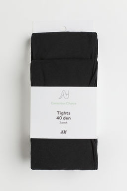 Pack de 2 medias 40 denier - H&m фото 4