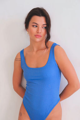 Martichelli Боди голубое  фото 2