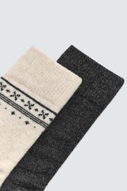 PACK OF 2 COMBINED SOCKS - Zara фото 3