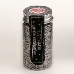 Кондитерская посыпка Вермишель, серебристая, 50 г - Simaland фото 2