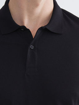 Polo Yaka Penye Erkek Ti??rt