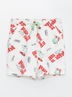 Beli Lastikli Desenli Erkek ?ocuk ?ort