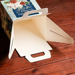 Цена за 5 шт. Подарочная коробка Счастливого Нового Года, 12,4 х 13,4 х 15,6 см - Simaland фото 5