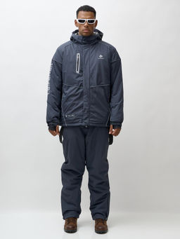 Горнолыжный костюм мужской зимний темно-серого цвета 383TC - Mtforce фото 7