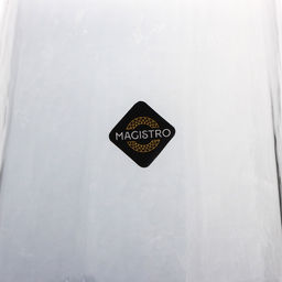 Стаканы Magistro «Дарио», 450 мл, 10×11.5 см, набор 6 шт., с золотой отводкой, стекло, графит