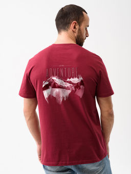 Футболка 100% ХЛОПОК Горы - Оптима фото 2