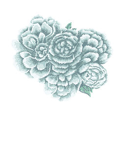 Кристальная (алмазная) мозаика ФРЕЯ ALPD-086 на подрамнике Голубая гортензия 30 х 40 см